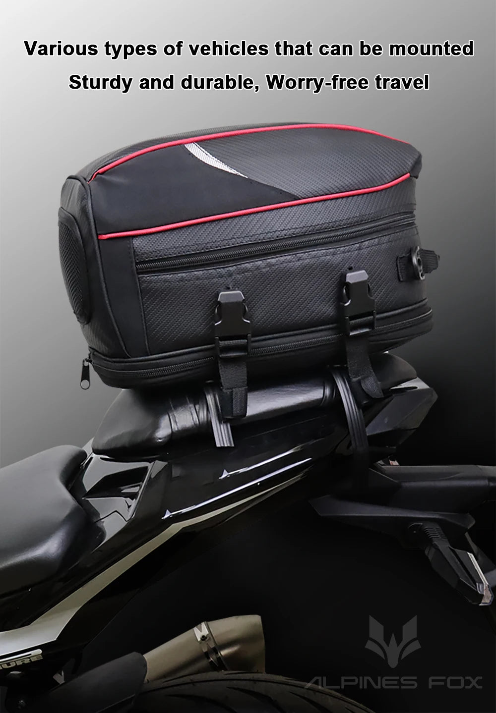 LAICO BEAR Motorcycle Tail Bag LA-0101 - product image 10