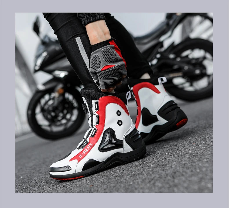 High-Top All-Season Motorcycle Riding Boots - product image 21