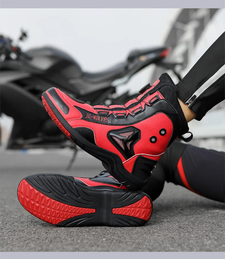 High-Top All-Season Motorcycle Riding Boots - product image 33