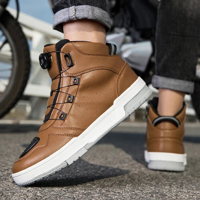 Spring-Style Motorcycle Riding Shoes - product image 5