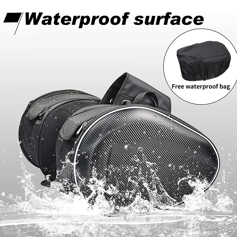 Motorcycle Pannier Saddle Bags 36-58L Pair - product image 1