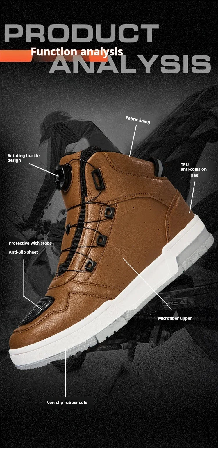 Spring-Style Motorcycle Riding Shoes - product image 17