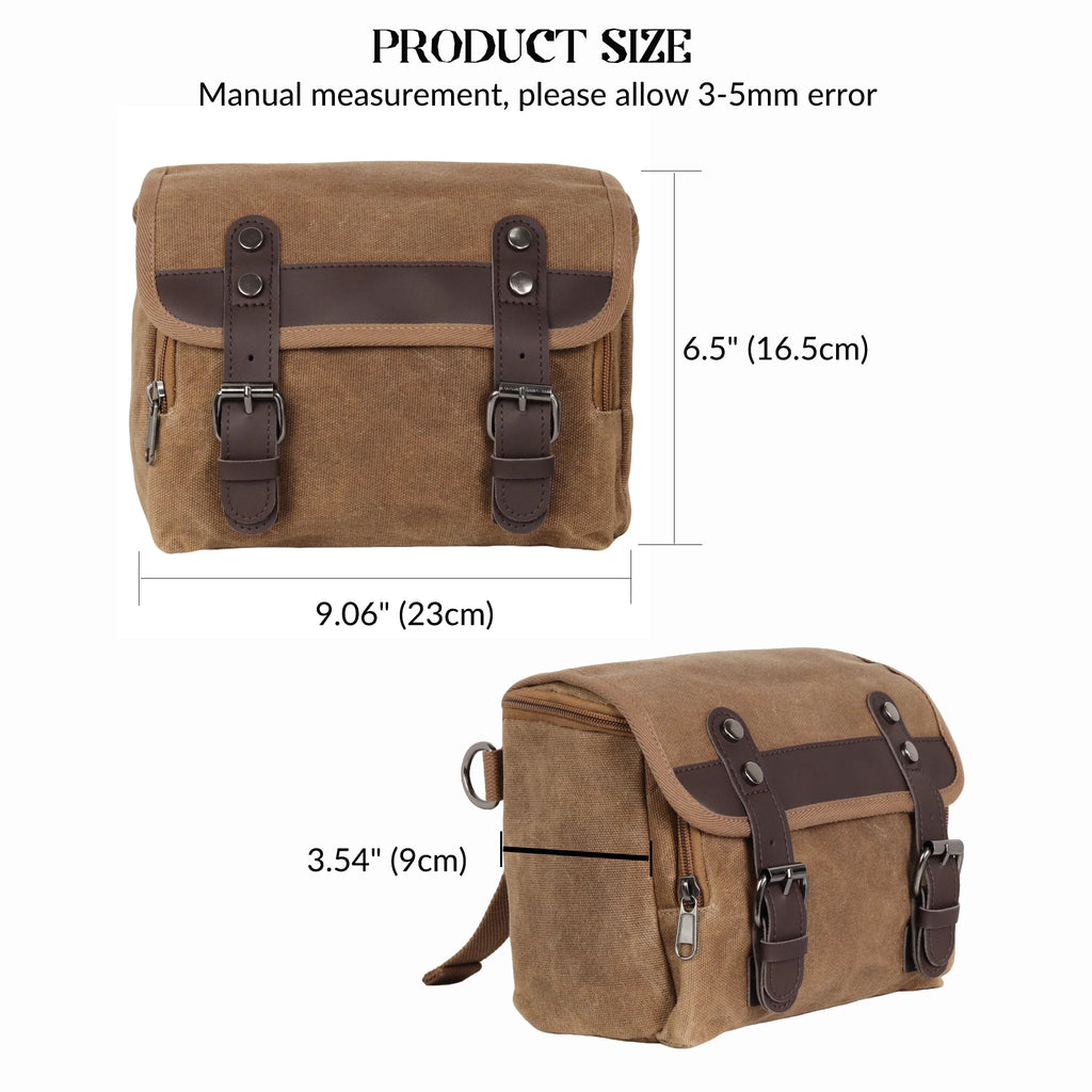 Waxed Canvas Motorcycle Saddle Bag - product image 11