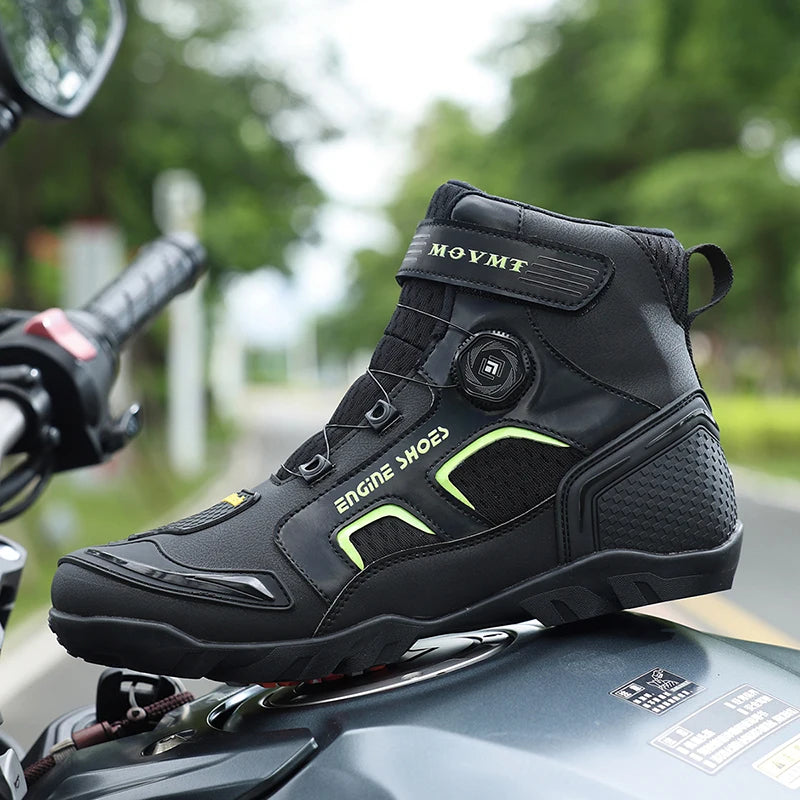 Motocross-Style Motorcycle Riding Boots - product image 4