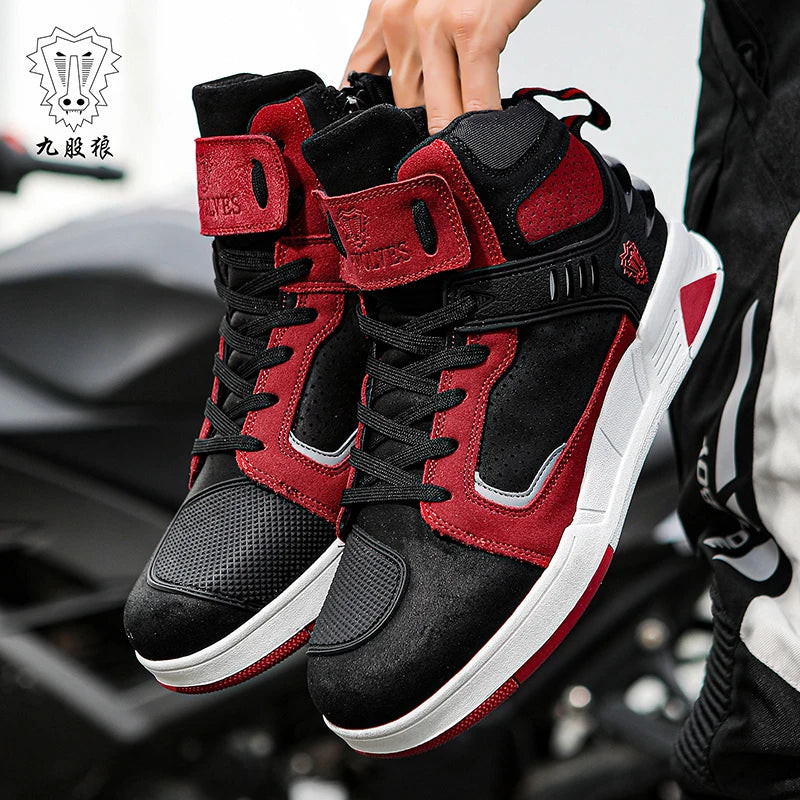 Breathable Motorcycle Riding Boots - Size Guide - product image 1