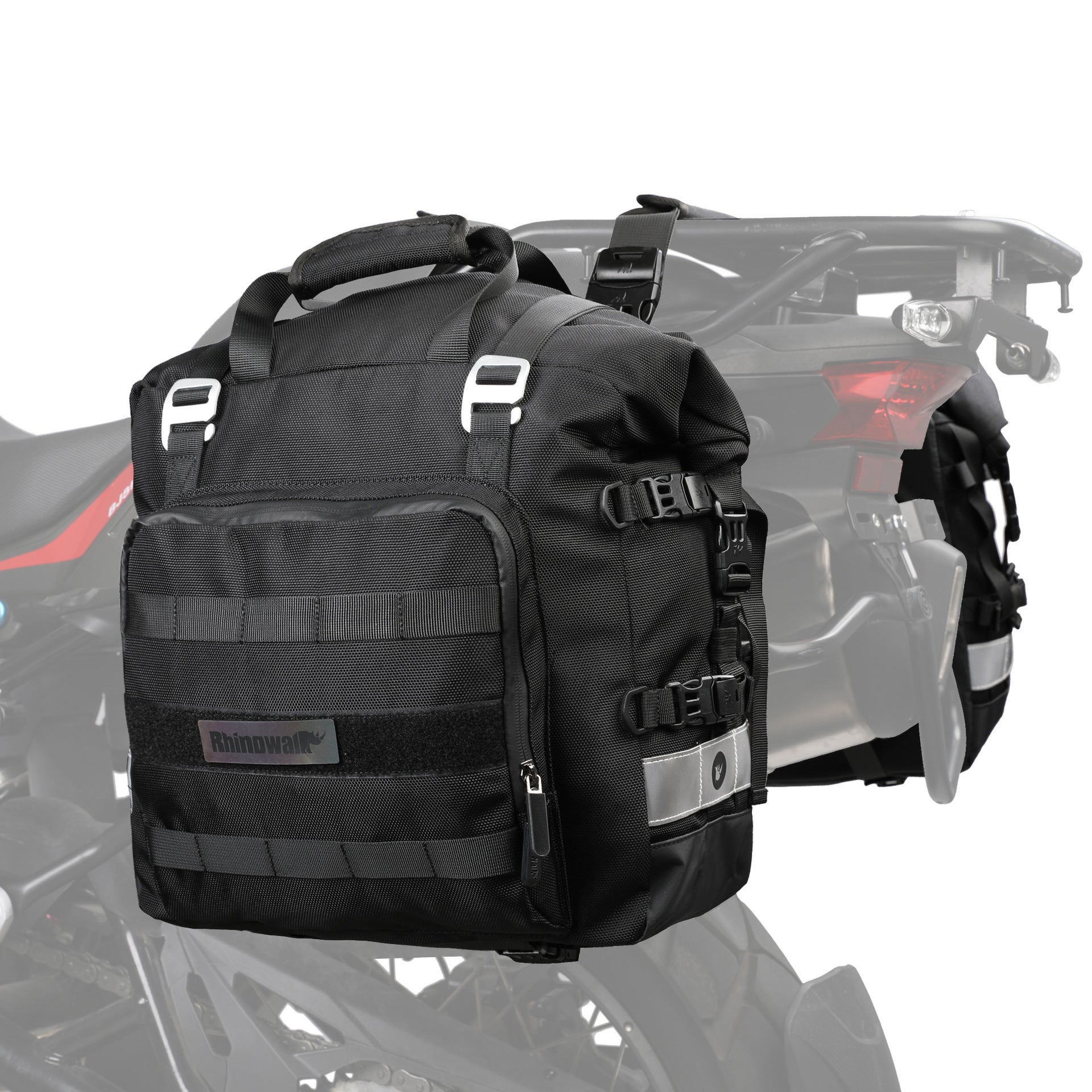 Waterproof 20L Motorcycle Side Bag – Quick Release, Universal Fit